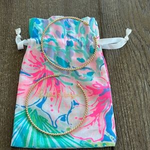 Lily Pulitzer Fashion Hoop Earring